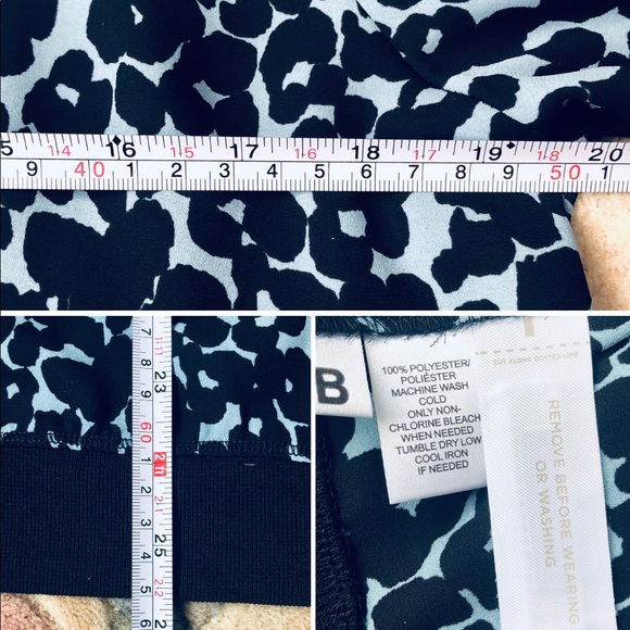 LOFT Leopard Print Pullover Blouse - Picture 5 of 7